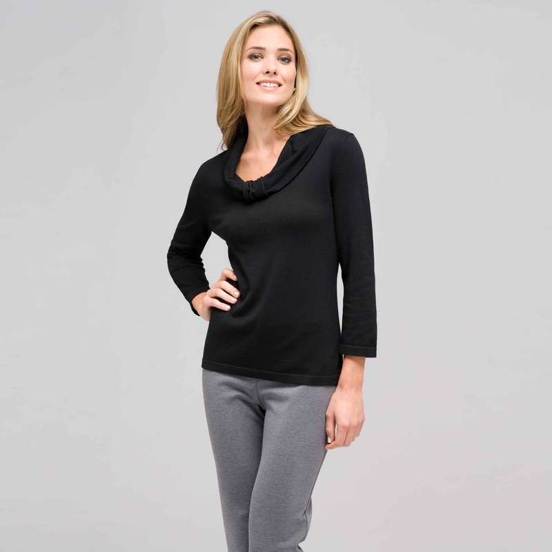 Cowl Neck Sweater, , large image number 0