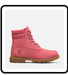Women's Linden Woods 6-Inch Waterproof Boot, Pink Nubuck, swatch