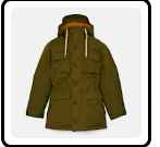 Men's Wilmington Expedition Waterproof Parka, Dark Olive, swatch