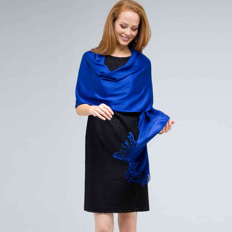 Classic Wrap, Sapphire, large image number 0