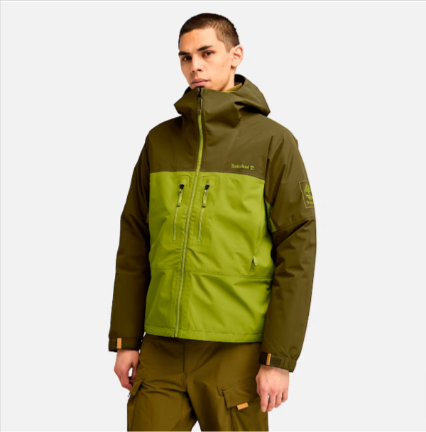 Men's Caps Ridge Mobi Flex Tech Waterproof Jacket, Dark Olive/Guacamole, large image number 0